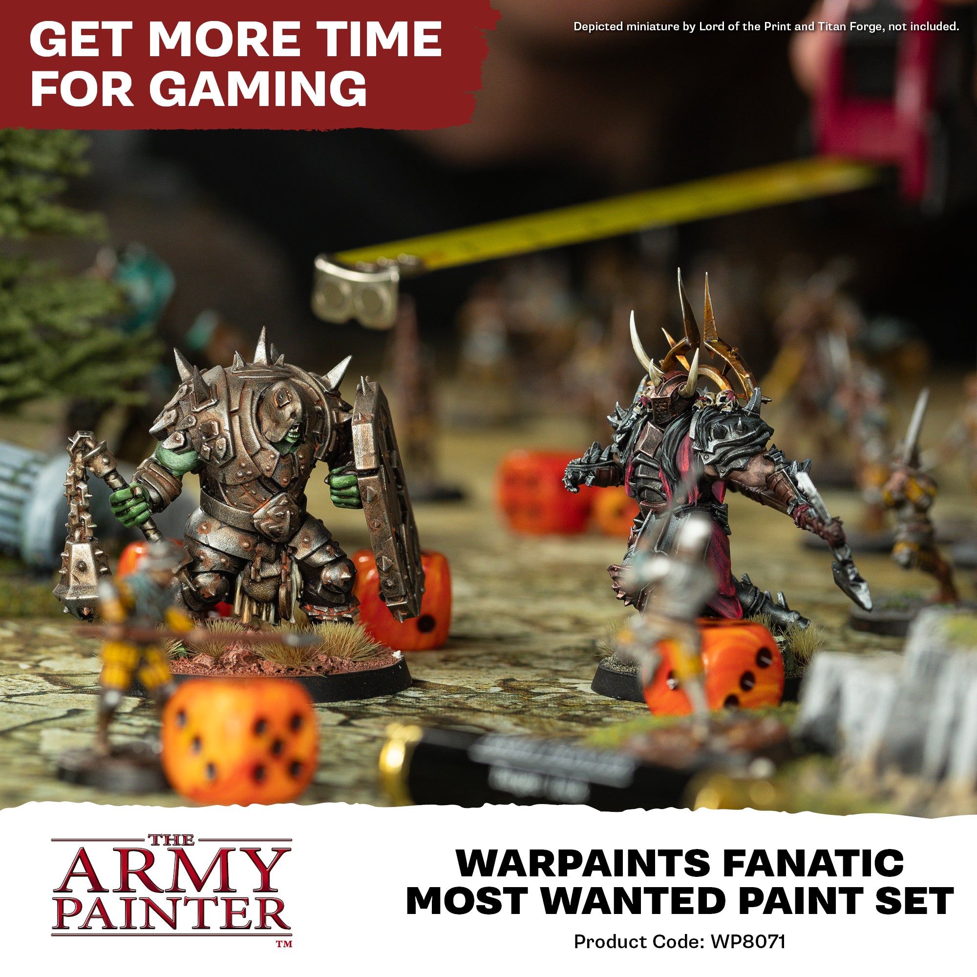 Fanatic Most Wanted Paint Set
