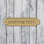 Door Sign DIY Kit