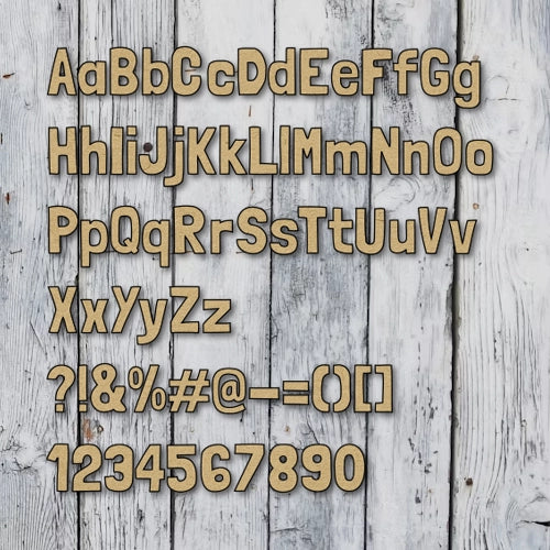 Hanging Direction Sign Letter