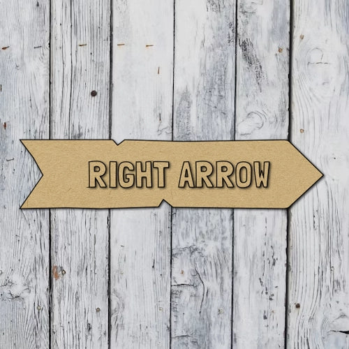 Hanging Direction Sign
