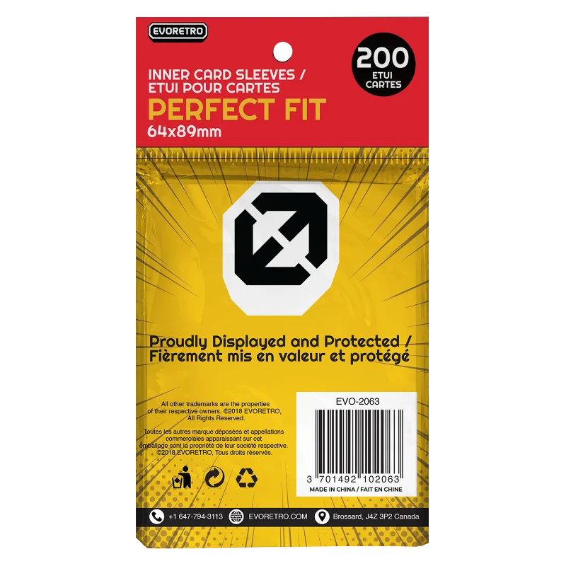 Evoretro Perfect Fit Inner Card Sleeves