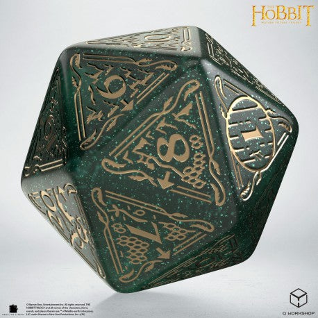 The Hobbit Spindown D20 - Tideborn TCG Jumbo Die