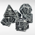 The Wizards Tomb - 7pc Solid Metal Dice Set